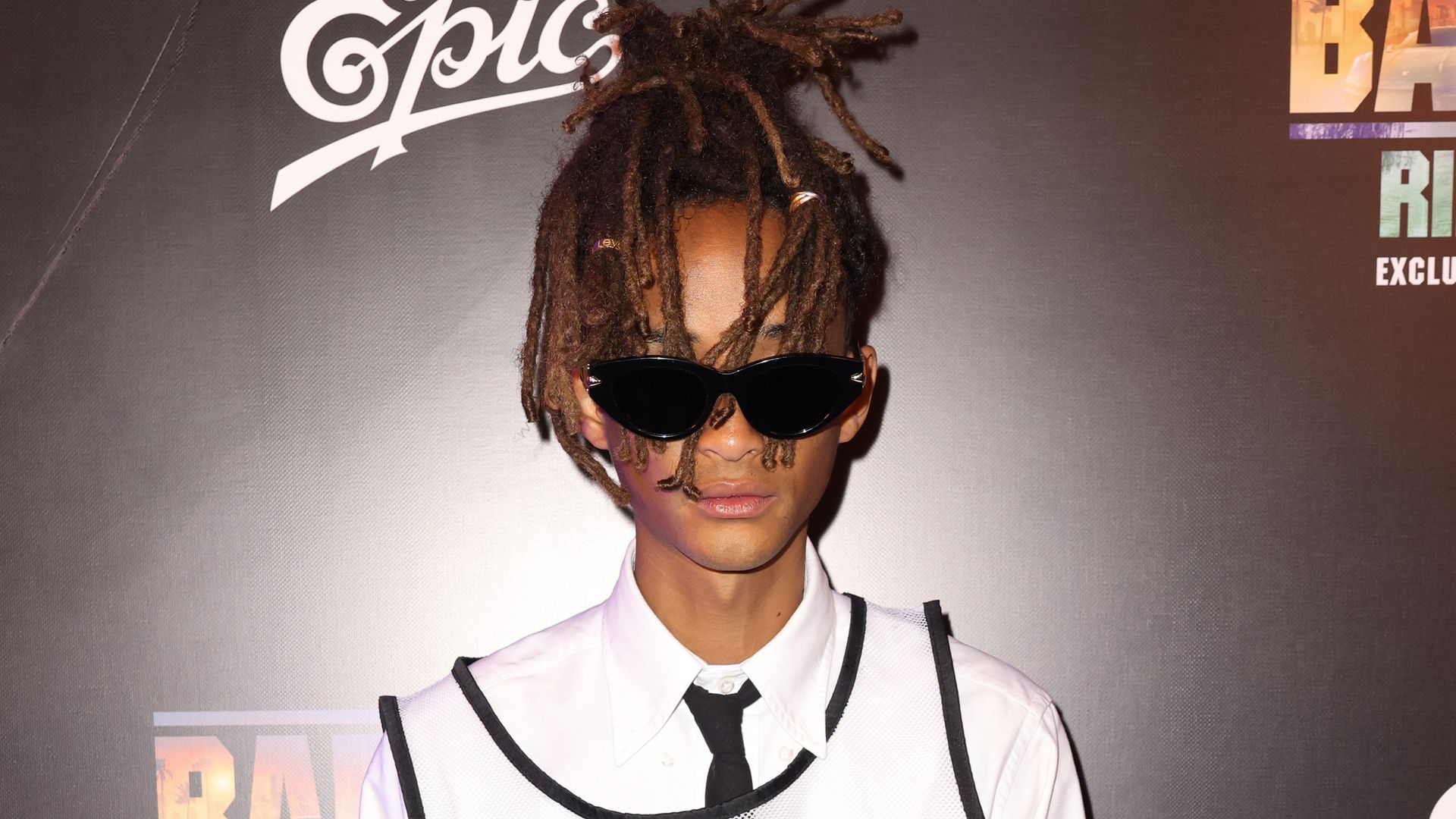 Jaden Smith wears bold handcrafted outfit after announcing major news