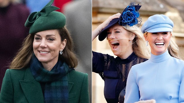 Princess Kate and Lady Melissa 