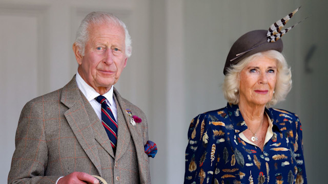 King Charles and Queen Camilla at The Braemar Gathering 2024