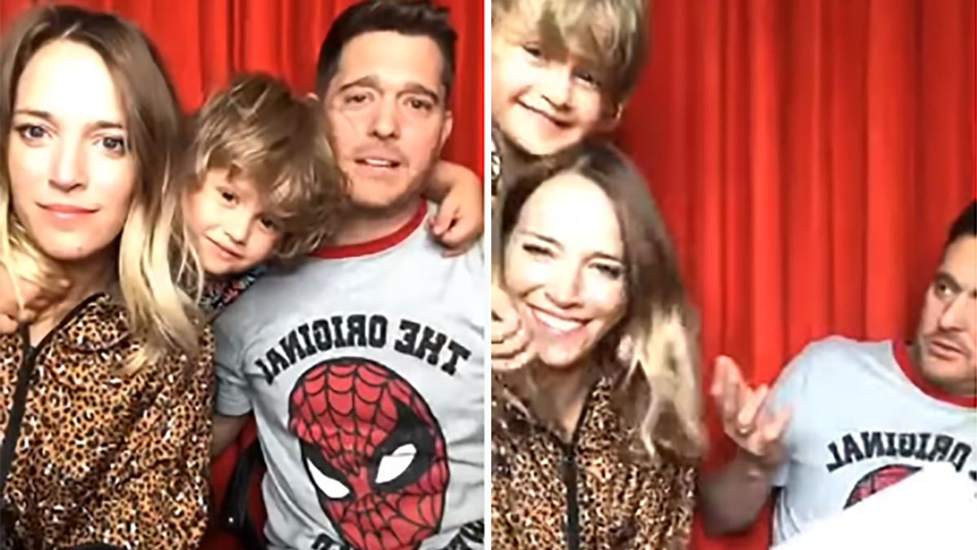 Michael Bublé and Luisana Lopilato's son Noah interrupts live stream to reveal favourite weekend plans