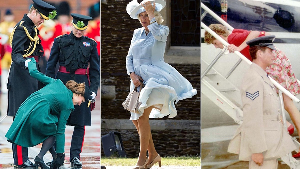 Royal mishaps in public – Queen Camilla, Kate Middleton and more