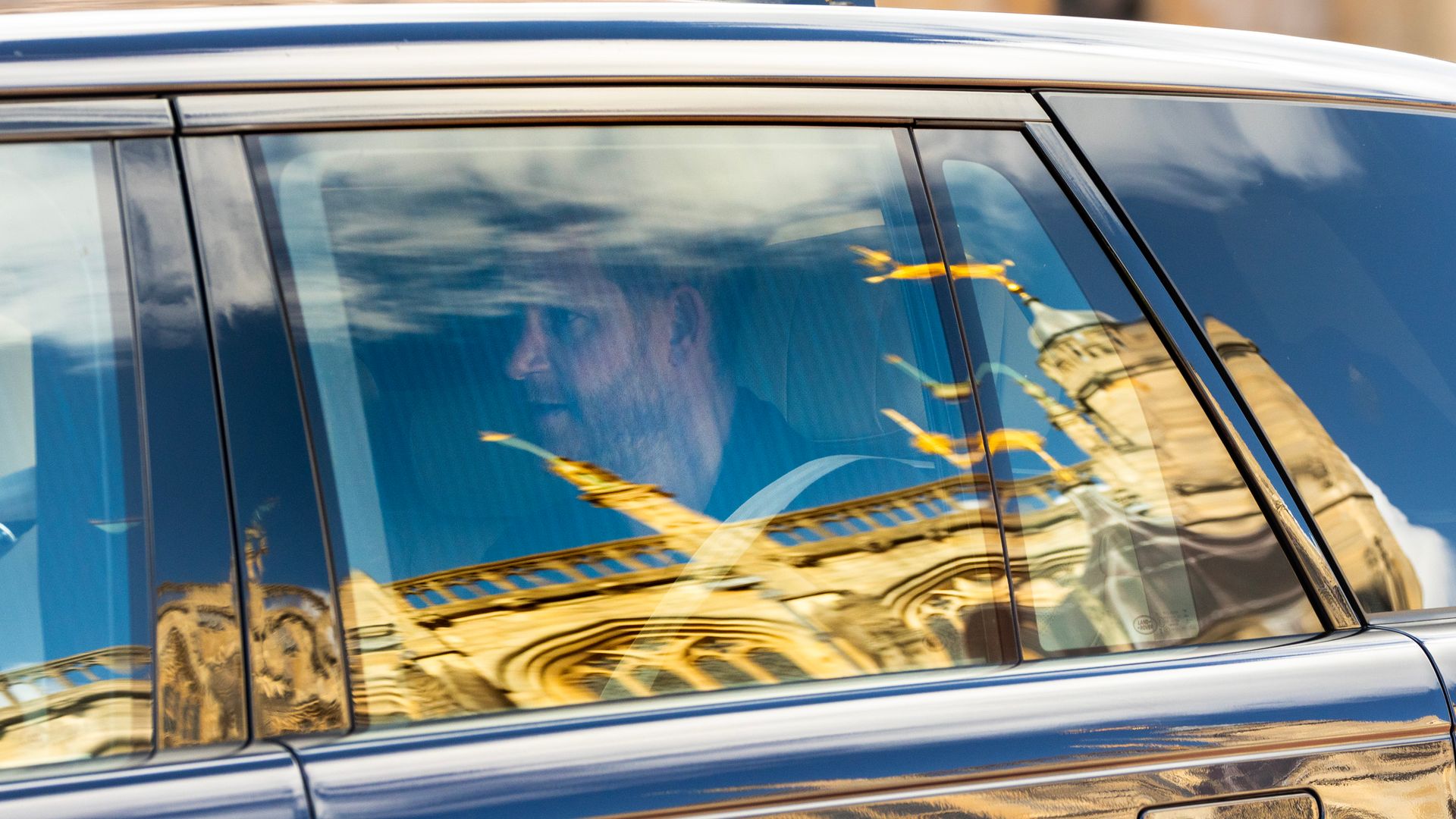 Prince Harry pays his respect to Hm The Queen