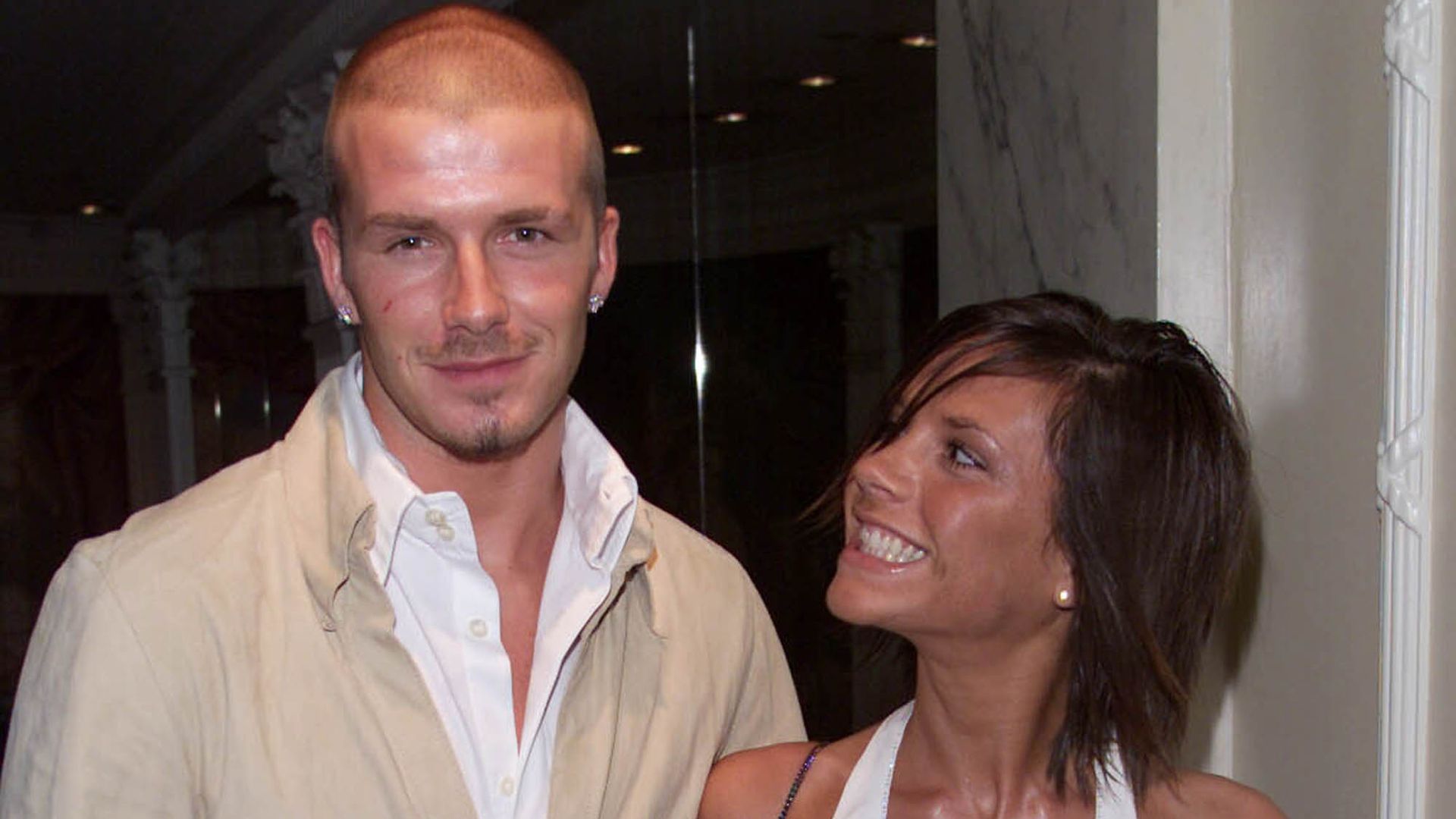 David Beckham's modest kitchen where he wrote his wedding vows will ...