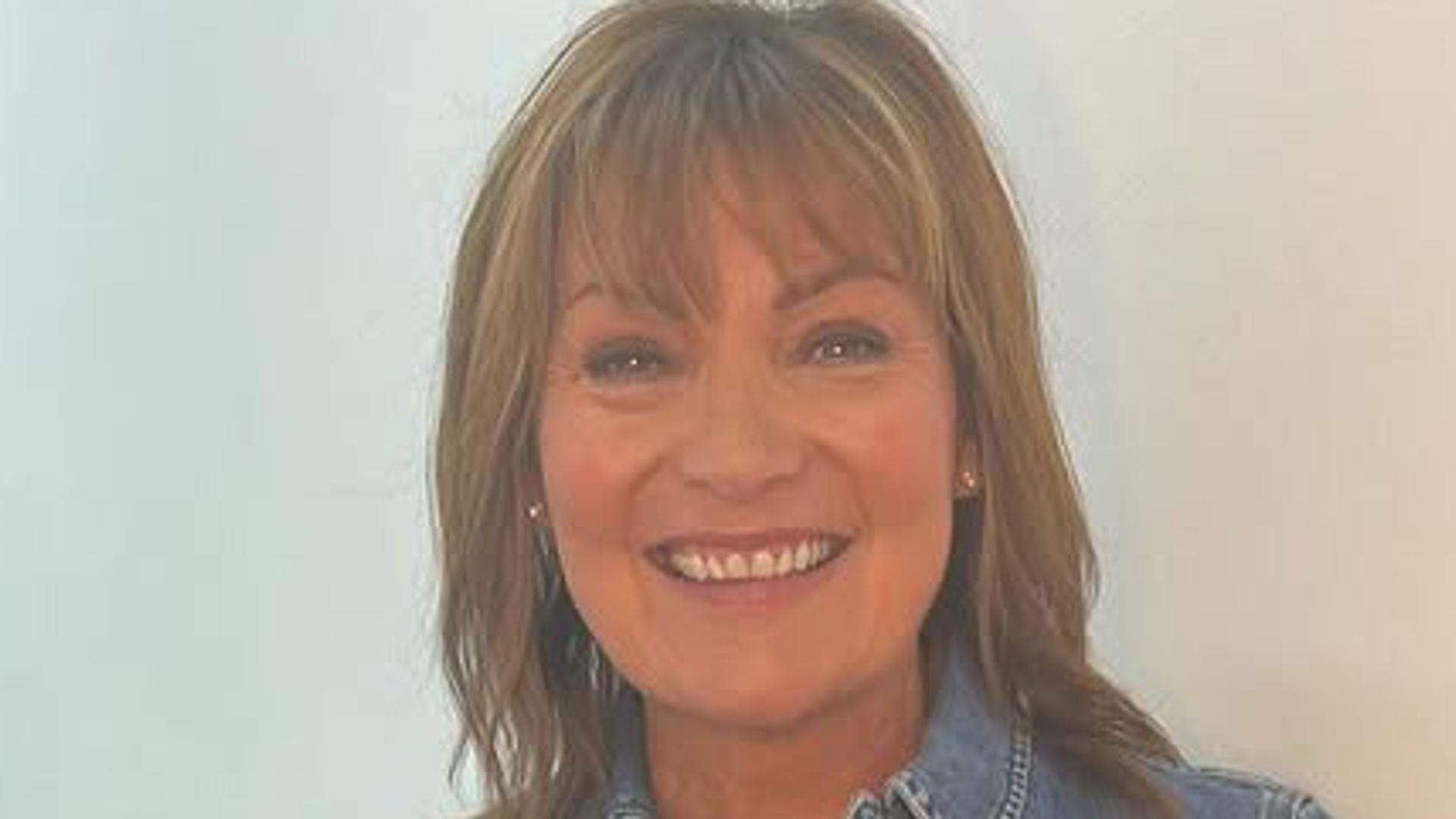 Lorraine Kelly backstage on Lorraine