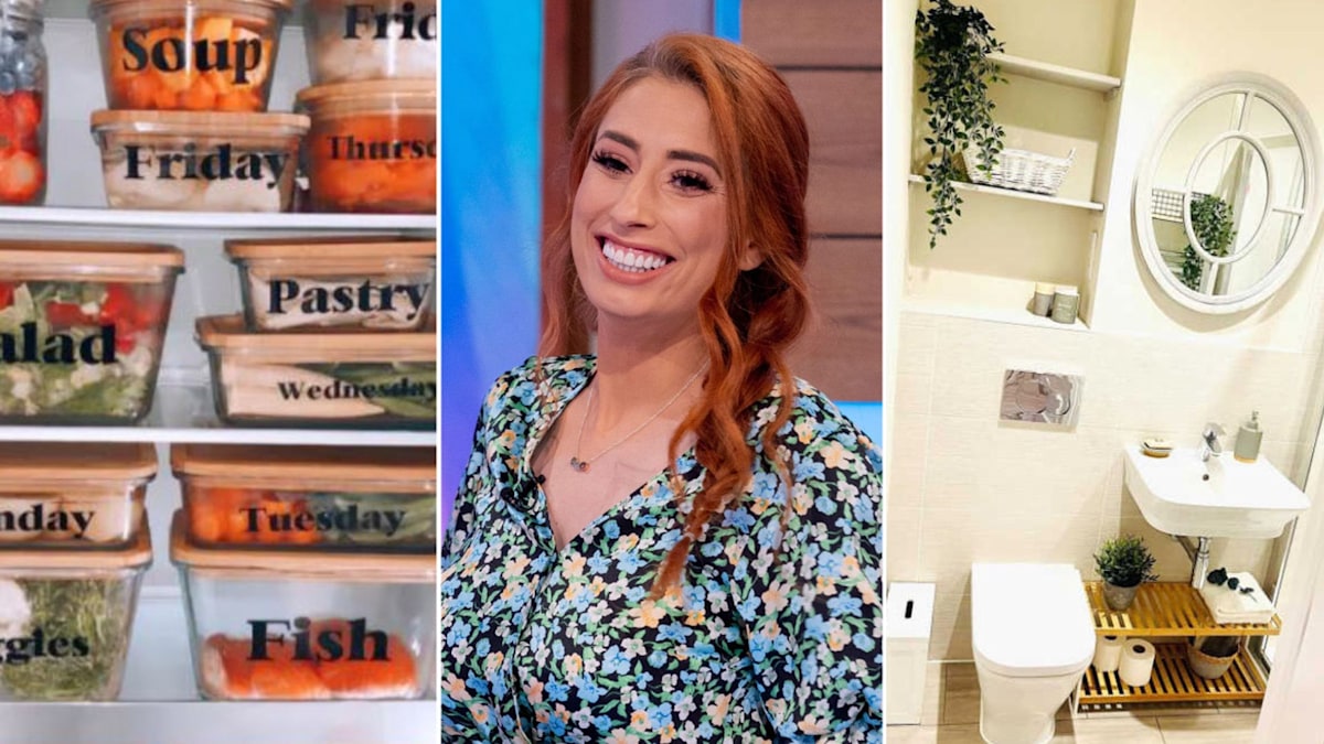 Celebrity approved home organisation hacks Stacey Solomon, Khloe