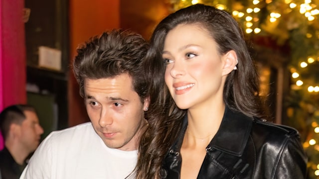 Brooklyn Beckham and Nicola Peltz are seen arriving to the YSL Beauty Candy Shoppe during New York Fashion Week