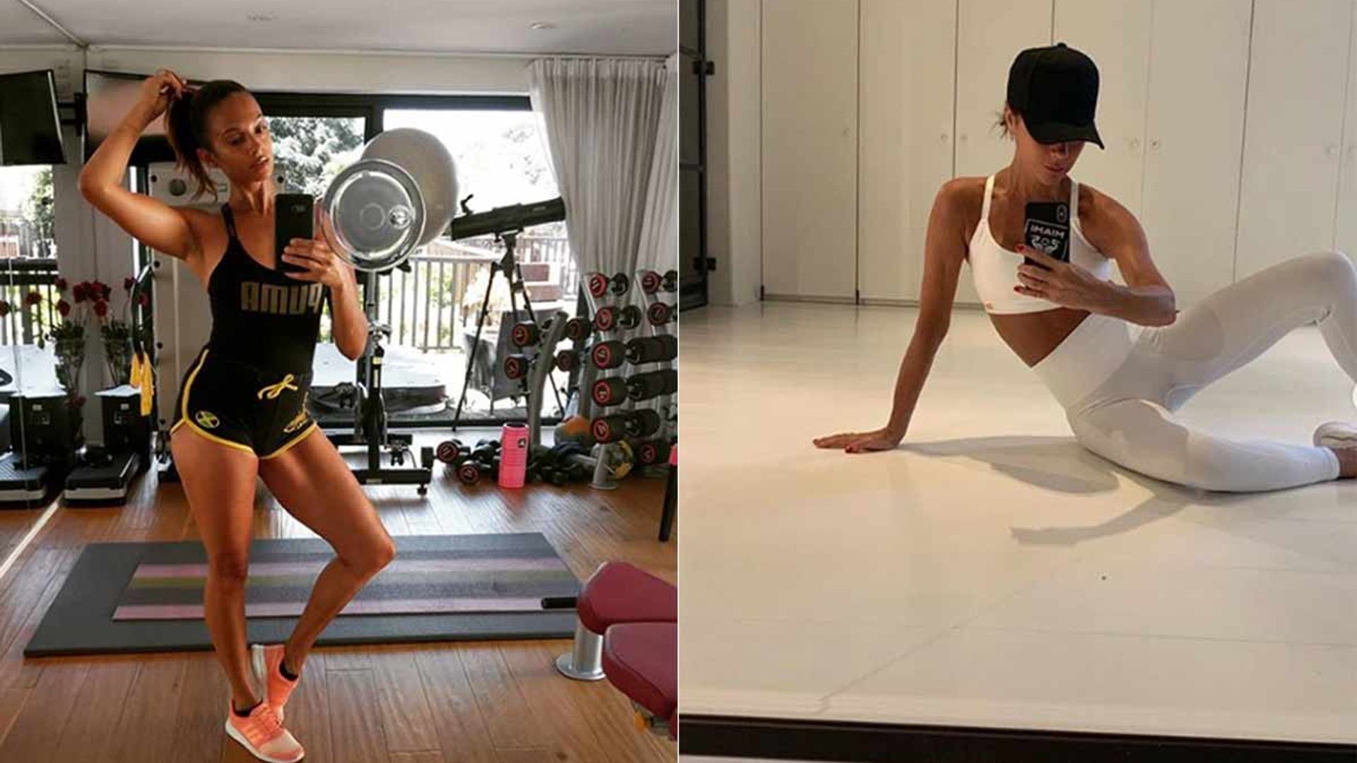 celebrities home gyms