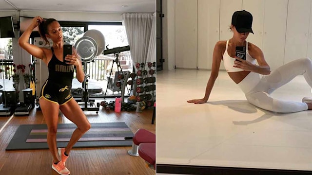 celebrities home gyms