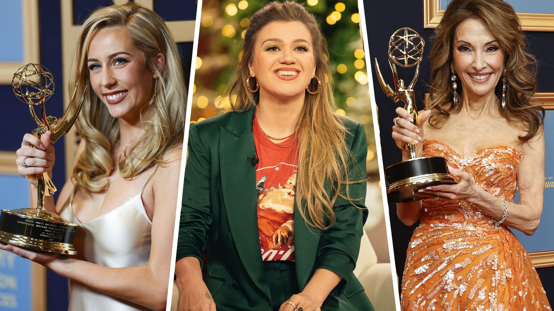 2023 Daytime Emmy winners; Eden McCoy, Kelly Clarkson, Susan Lucci
