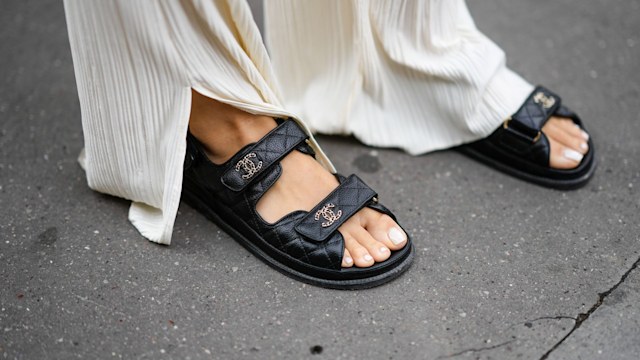 7 chunky dad sandals we love for summer if you want the Chanel vibe