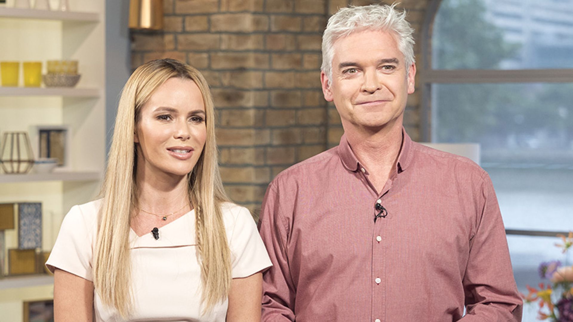 Amanda Holden and Phillip Schofield presenting together