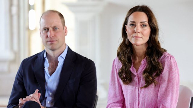 A photo of William and Kate in 2022 