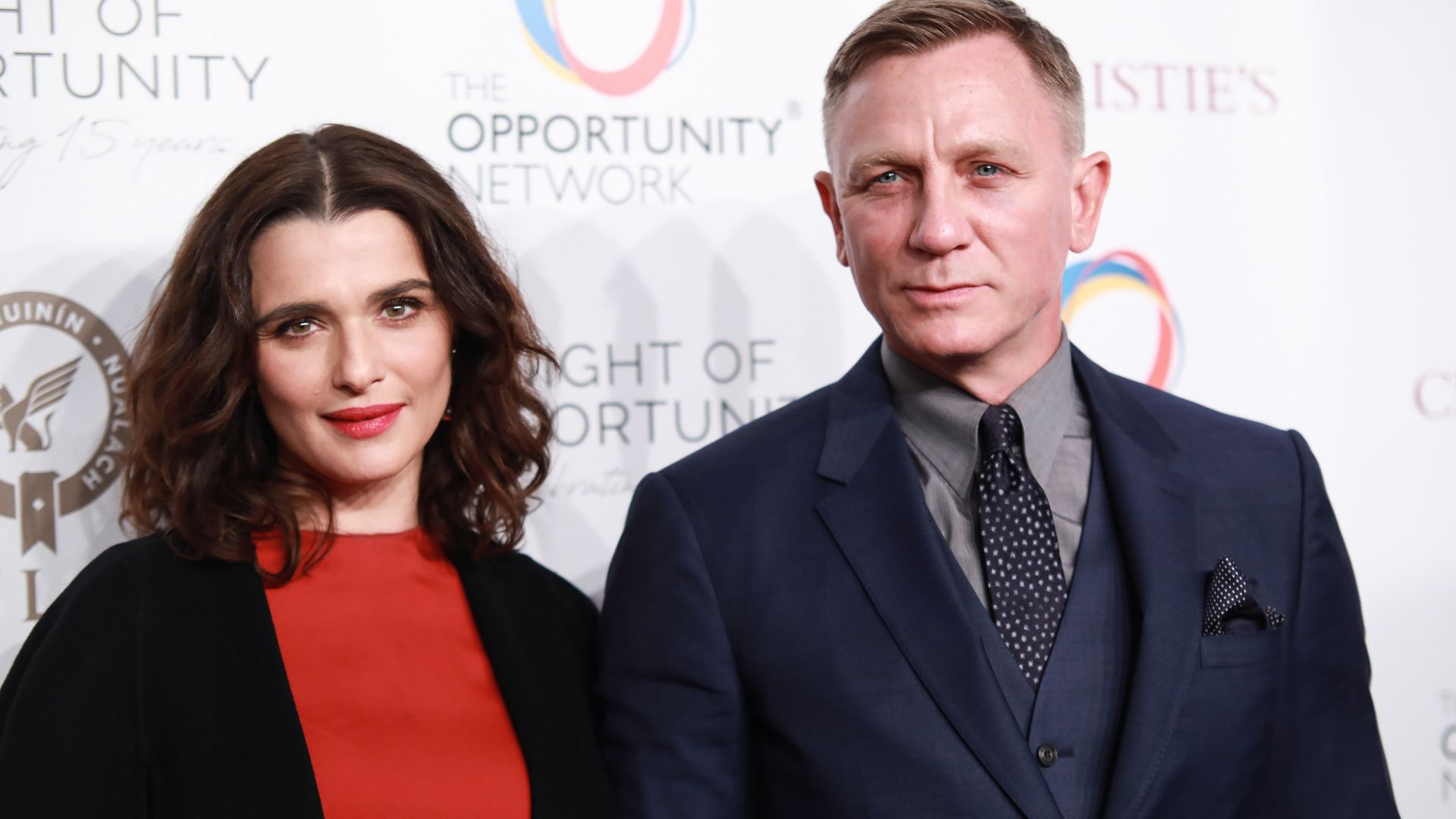Rachel Weisz and Daniel Craig at The Opportunity Network event in 2018