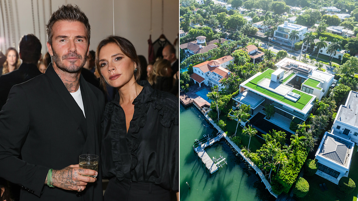 Beckingham Palace 2.0! David and Victoria’s m Miami mega-mansion with private jetty – photos