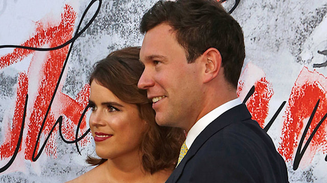 princess eugenie jack brooksbank white outfits