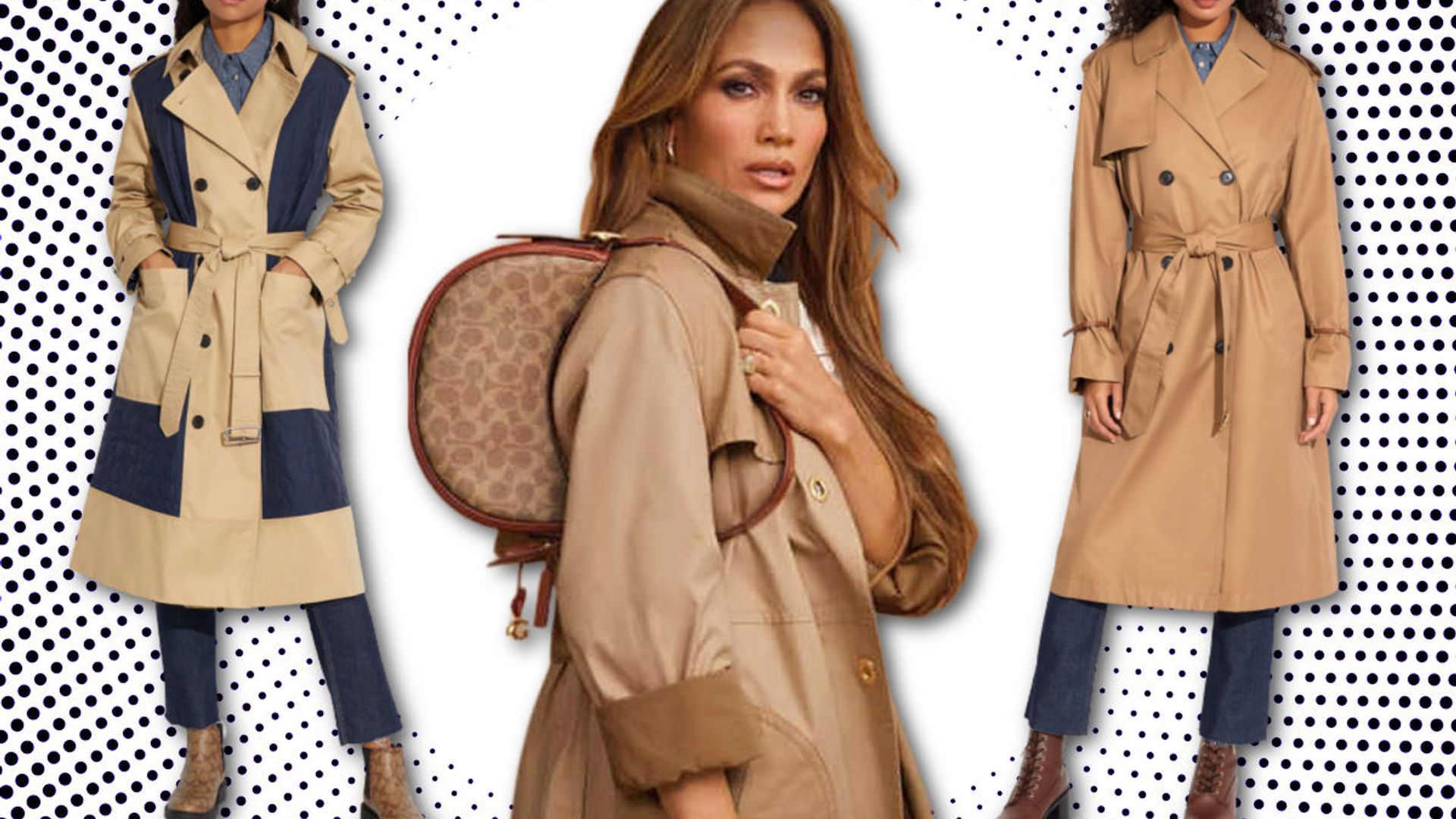 Jennifer Lopez loves a classic Coach trench - and these styles are up to  75% off | HELLO!