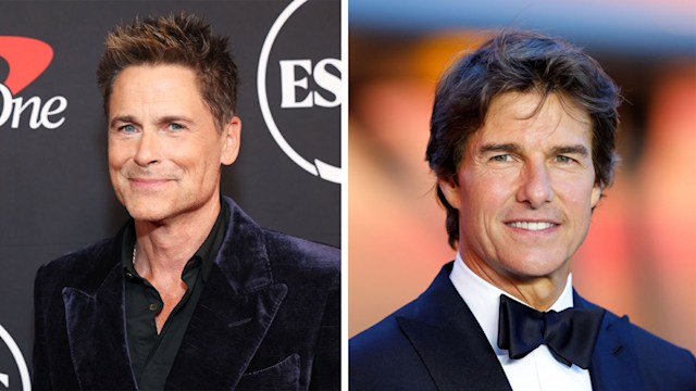 Left; Rob Lowe Right; Tom Cruise