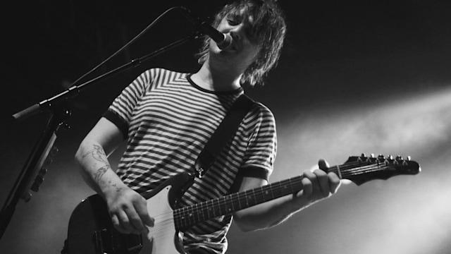 Pete Doherty on stage in 2014