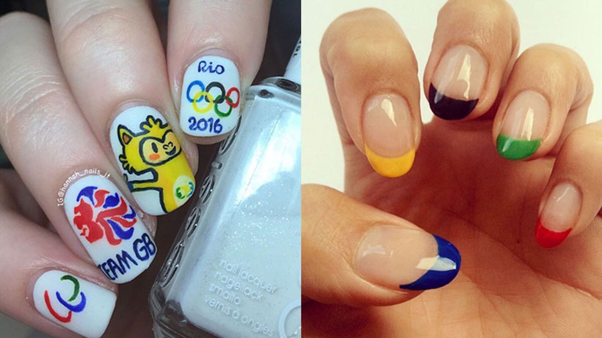 10 Olympic Nail Art Ideas That Deserve a Gold Medal - 2018 Winter Olympic Games  Nail Designs