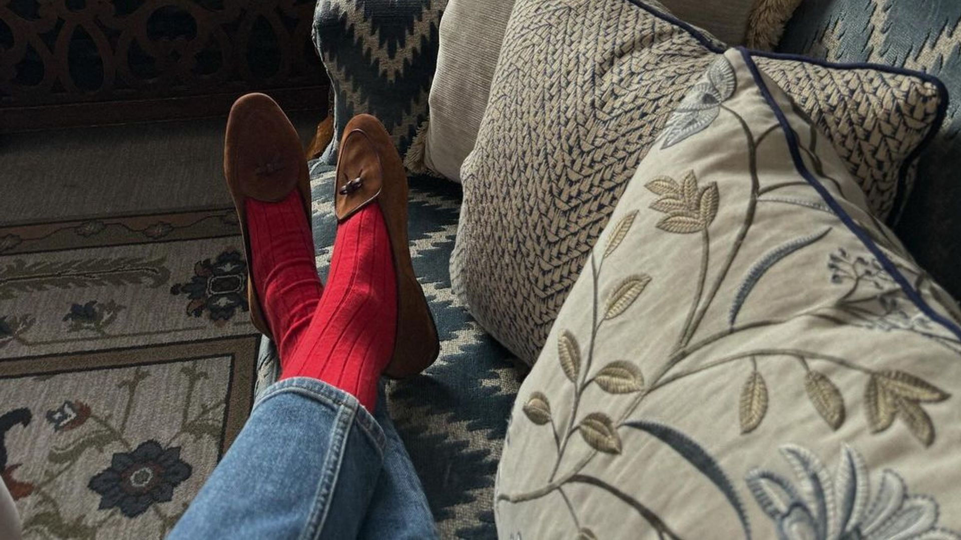 These influencer-approved red socks are the cheapest way to update every  outfit this winter
