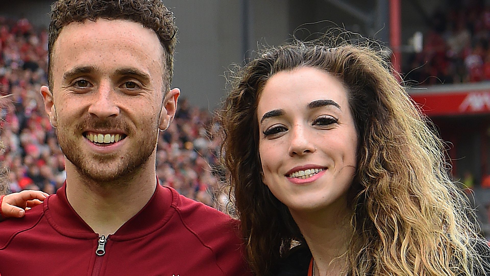 Diogo Jota and wife Rute Cardoso