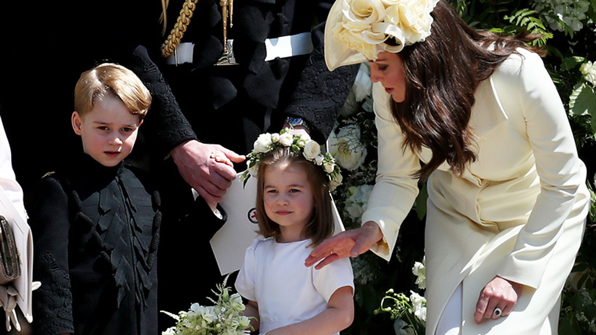 prince george charlotte royal wedding