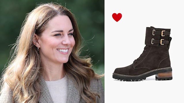 Princess Kate hiking boots