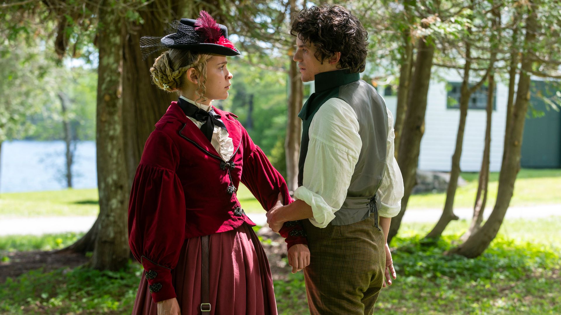 Iola Evans and Edward Bleumel in Washington Black 