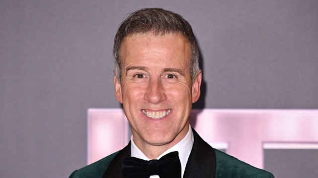 Strictly judge Anton Du Beke wearing black tie