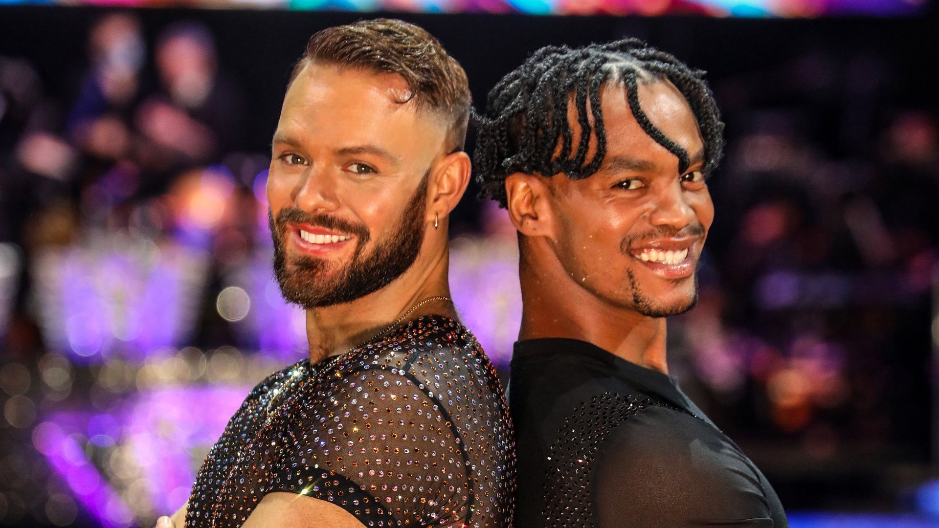 John Whaite and Johannes Radebe of the Strictly Come Dancing Live Tour 2022 