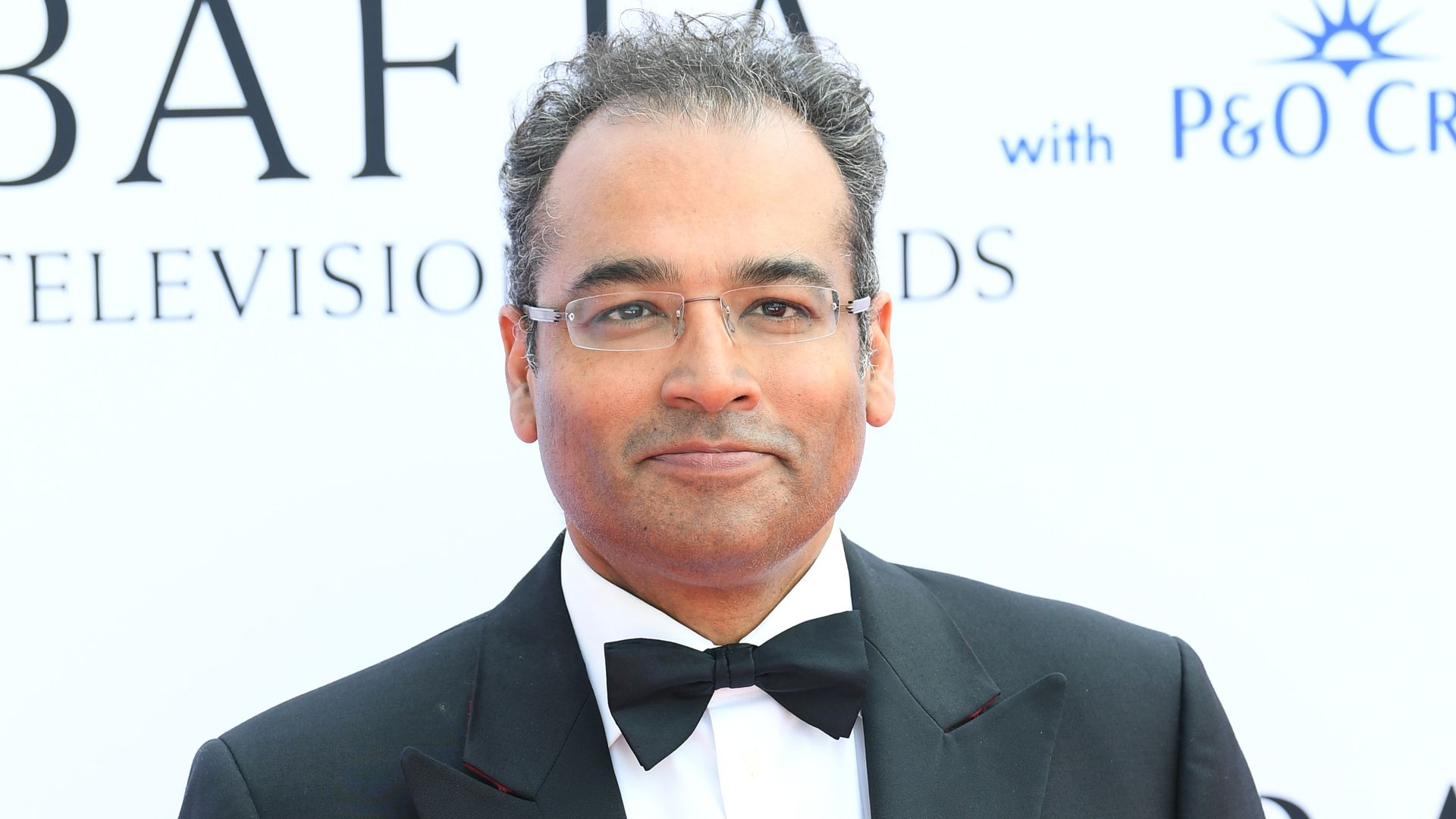 Krishnan Guru-Murthy attends the 2023 BAFTA Television Awards 