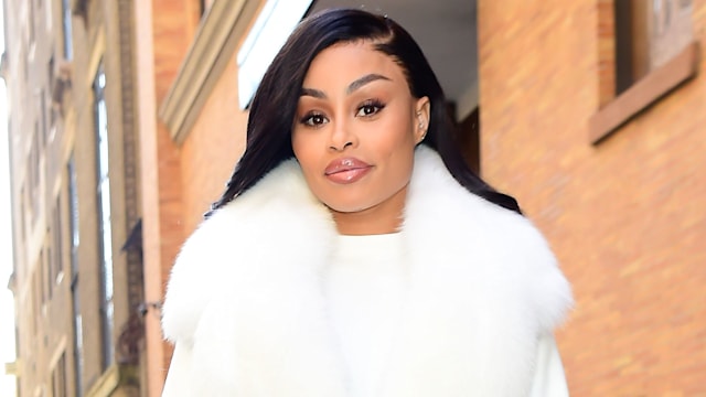Blac Chyna is seen outside ABC Studio on March 30, 2023 in New York City.
