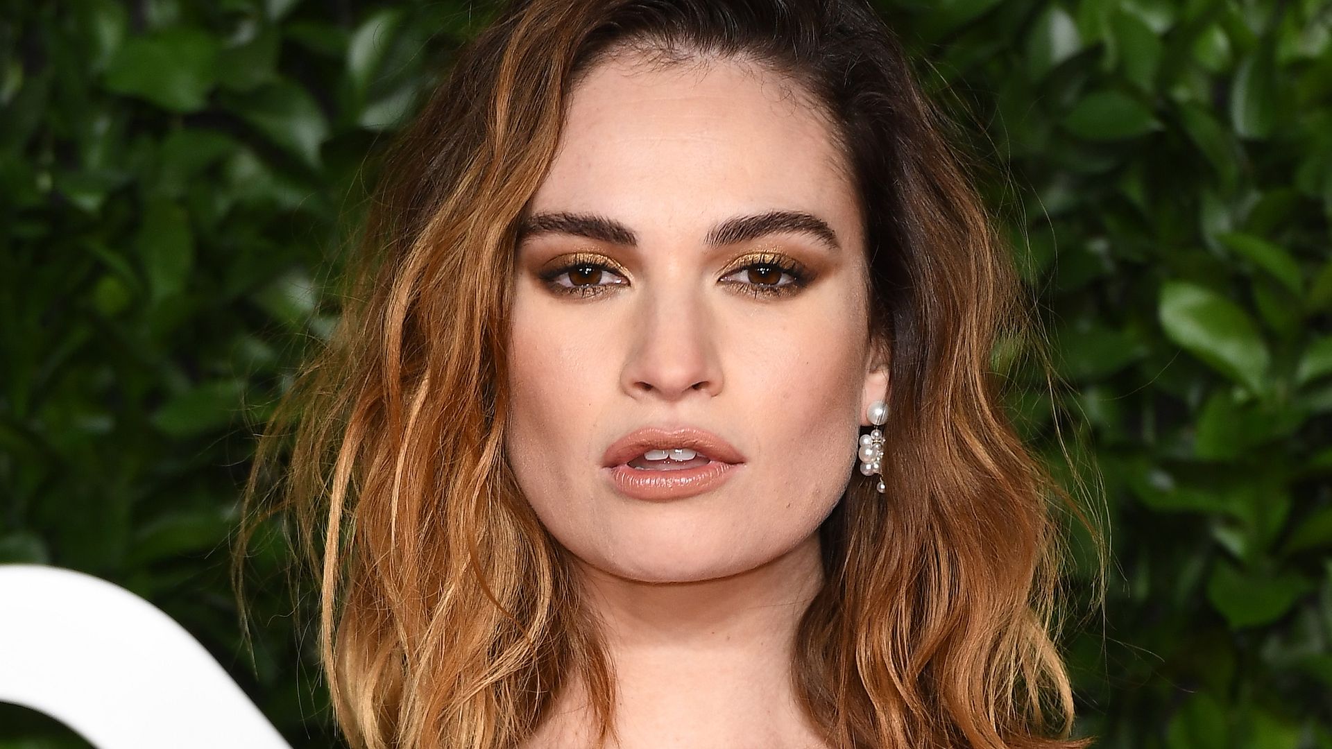 Lily James just wore this high-street top and it's only £55