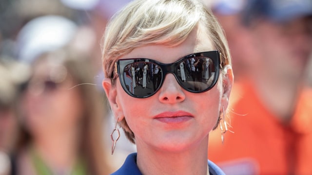 HSH Princess Charlene of Monaco attends the F1 Grand Prix Of Monaco on May 26, 2024 in Monaco, Monaco.