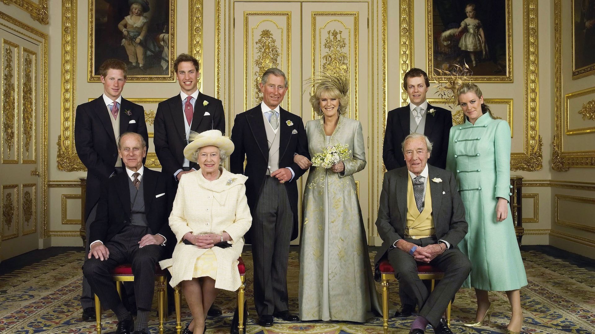 Charles and Camilla wed in 2005