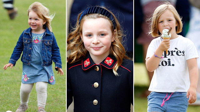 Mia Tindall through the years