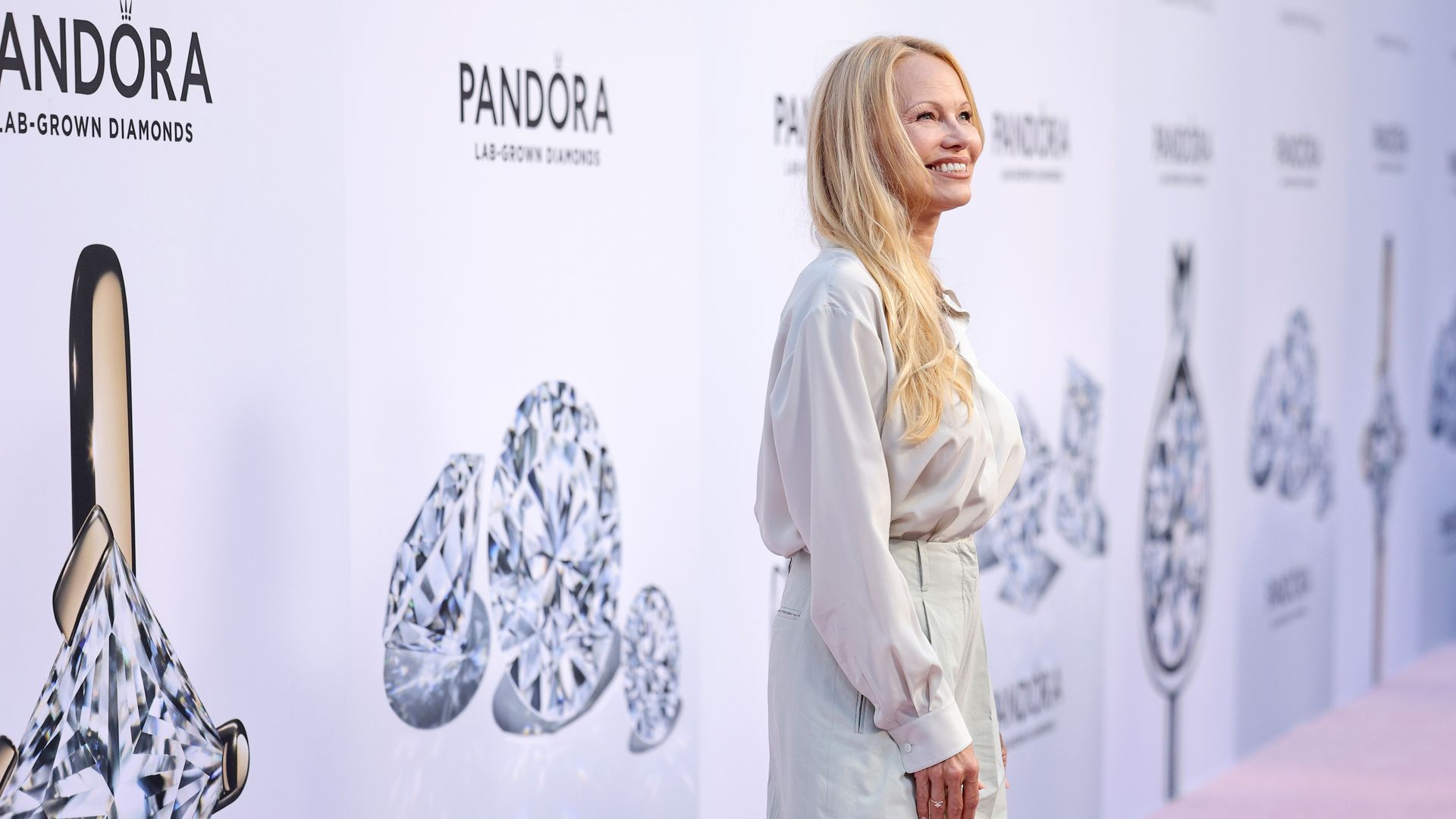 Pamela Anderson attends as Pandora Celebrates Lab Grown Diamonds 