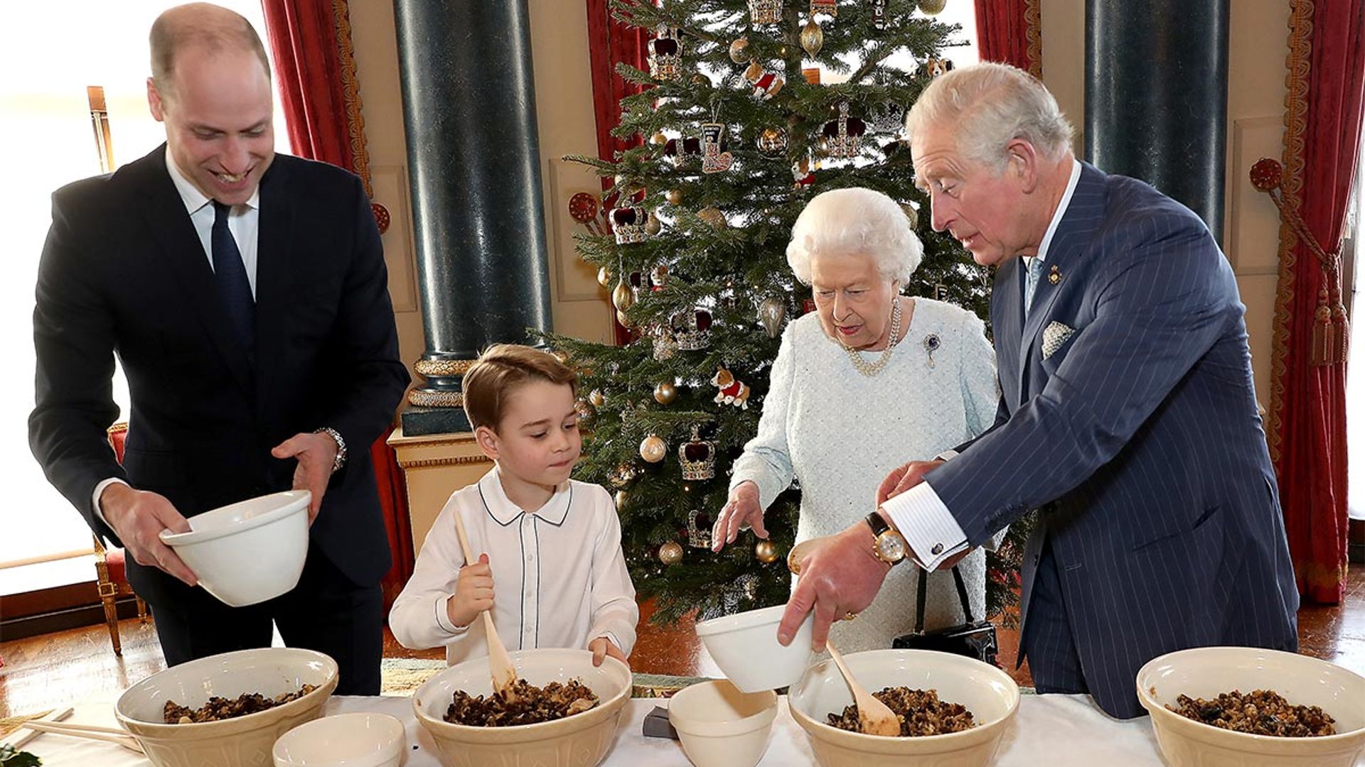 royals christmas puddings