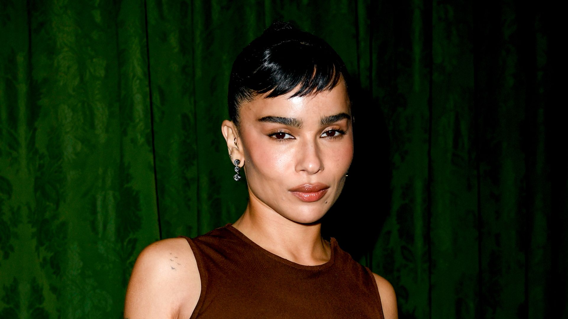 Zoë Kravitz’s smiley manicure is an ode to Channing Tatum