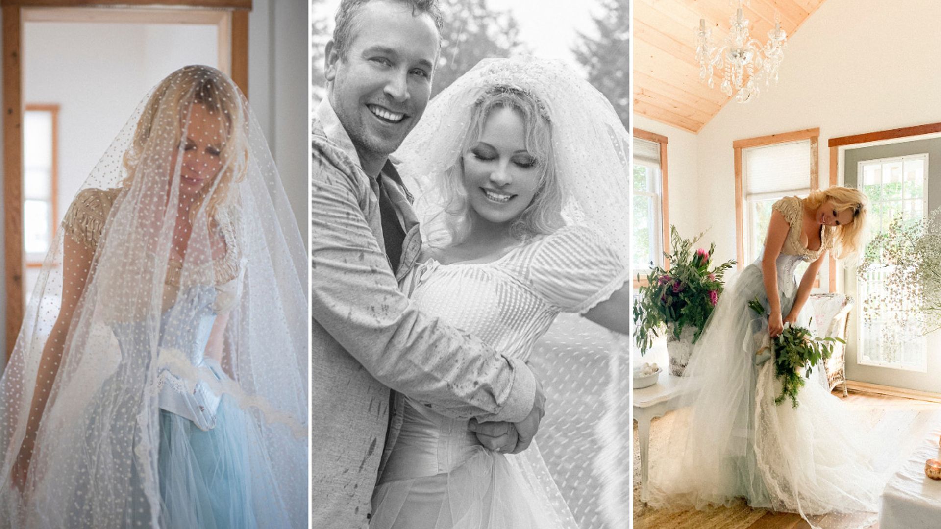 Pamela Anderson's fairytale wedding all the best photos HELLO!