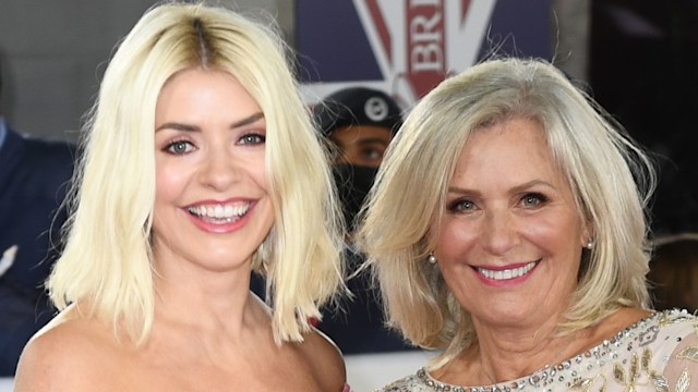 Holly Willoughby and mother Lynne Willoughby attend the Pride Of Britain Awards 2021 at The Grosvenor House Hotel on October 30, 2021 in London, England.