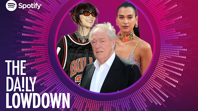 Billie Eilish, Dua Lipa and Michael Gambon