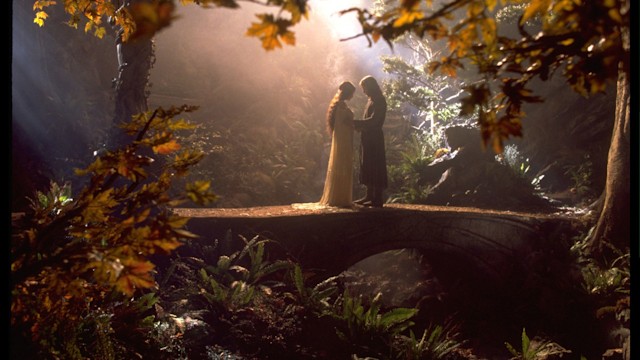 Scene from The Lord of the Rings: The Fellowship of the Ring