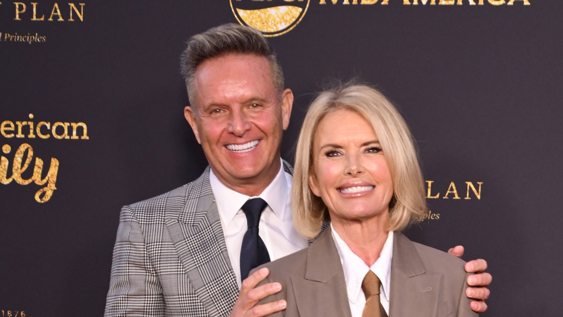 Mark Burnett and Roma Downey attend the 32nd annual Movieguide Awards Gala at AVALON Hollywood on February 07, 2025 in Los Angeles, California