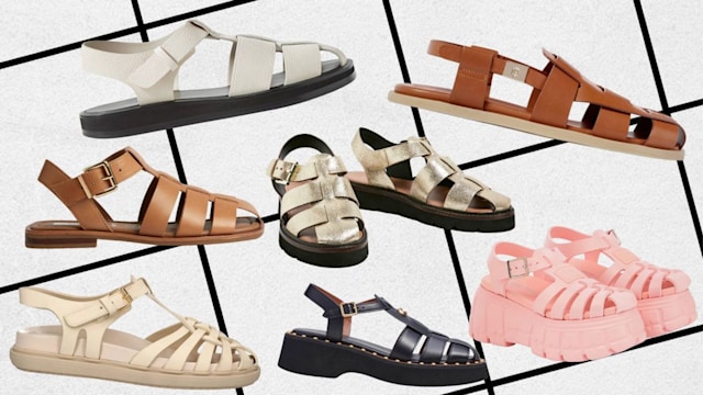 Assortment of fisherman sandals