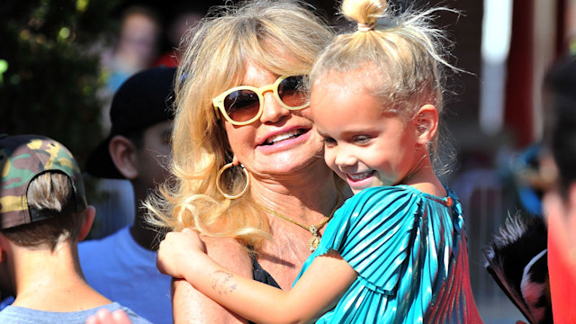 Goldie Hawn and granddaughter Rio