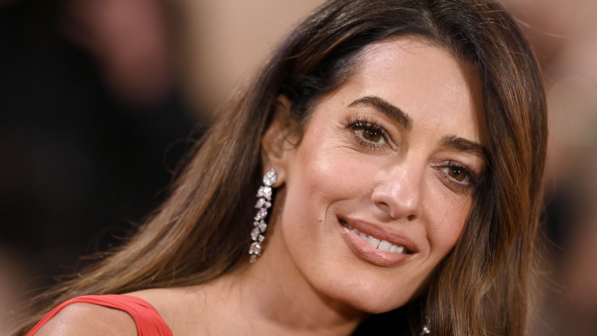 Amal Clooney is the ultimate mob wife in ankle-grazing fur coat