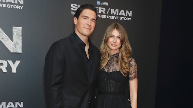 Will Reeve and Amanda Dubin at the premiere of Super/Man: The Christopher Reeve Story