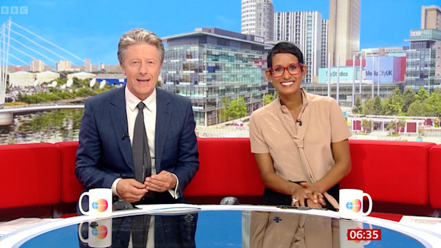 Charlie Stayt, Naga Munchetty