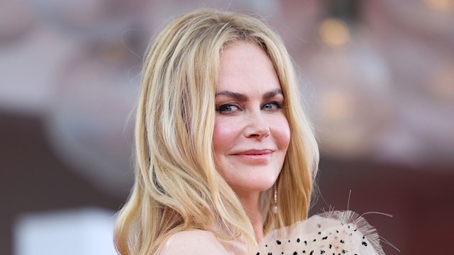 Nicole Kidman attends a red carpet for "Babygirl" during the 81st Venice International Film Festival at  on August 30, 2024 in Venice, Italy